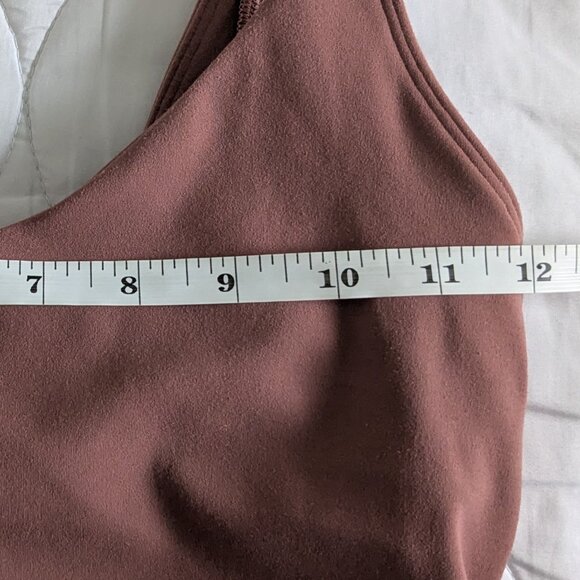 Lululemon Tank Top Women's Size 2 Pink Chai Align Crop Athleisure Sporty Yoga - Picture 10 of 11